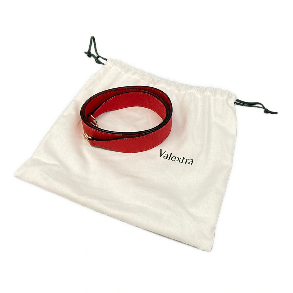 Valextra Serie Esse Mini Red Leather #306818V90B - Picture 8 of 15